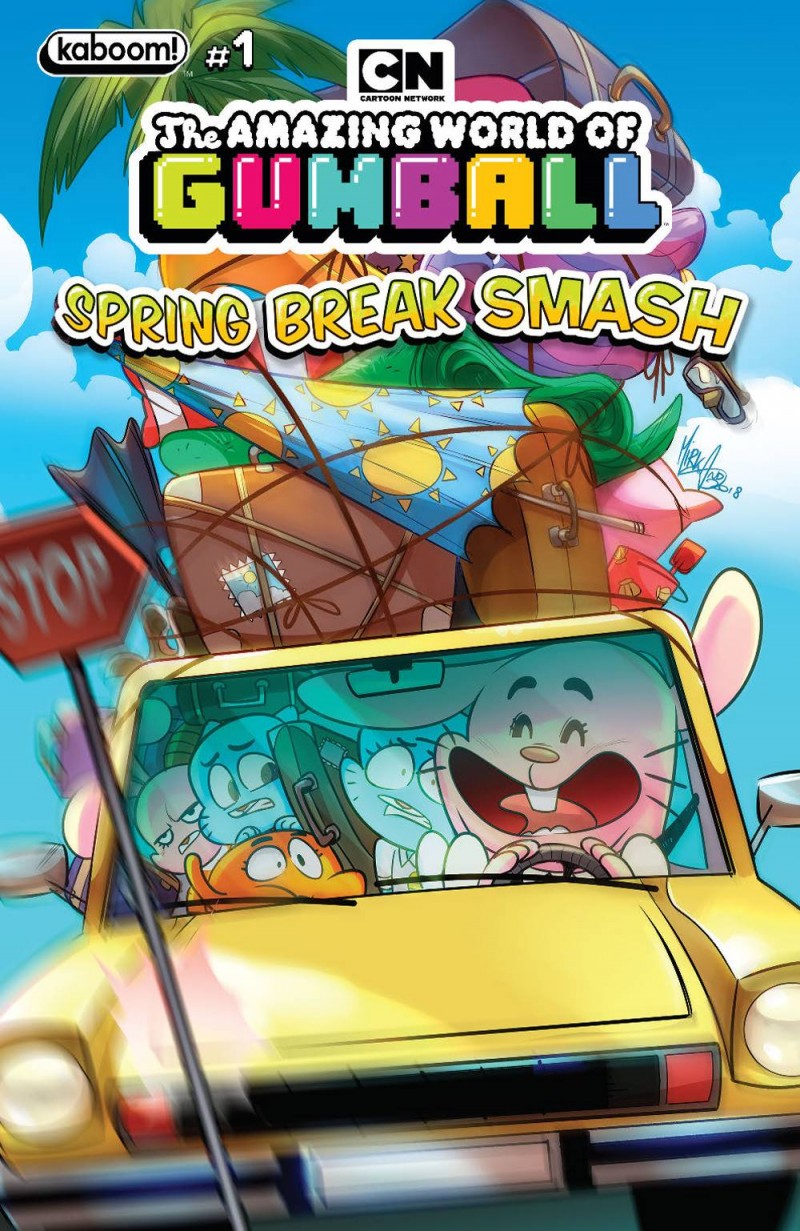 Amazing World Gumball Spring Break Smash CVR A