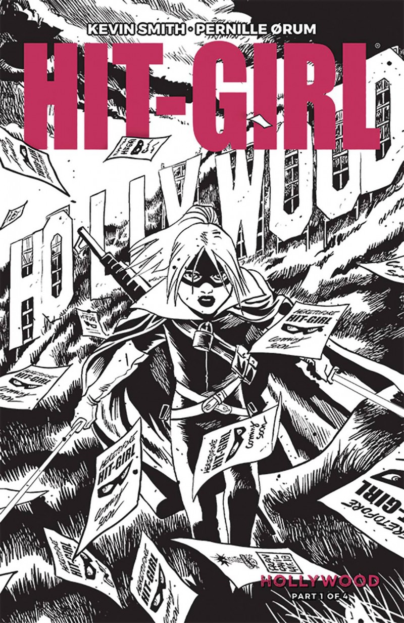 Hit-girl Season Two #1 CVR B BW Francavilla