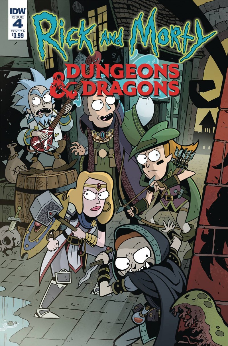 Rick and Morty Vs Dungeons and Dragons #4 CVR A