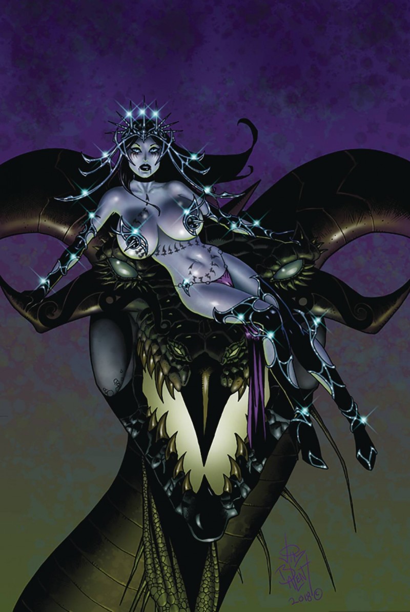 Tarot Witch of the Black Rose #114