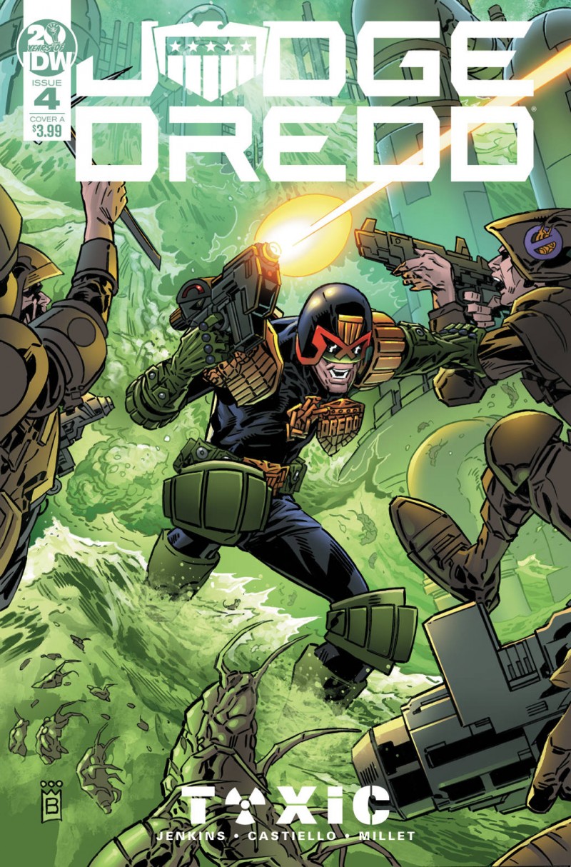 Judge Dredd Toxic #4 CVR A Buckingham