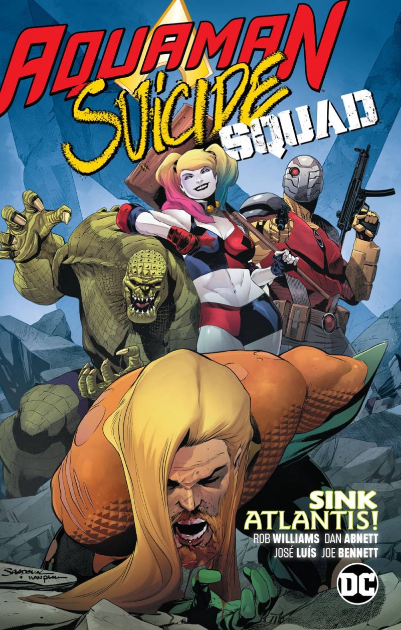 Aquaman Suicide Squad TP Sink Atlantis