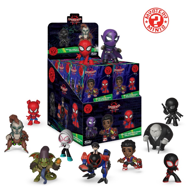 Spider-Man Into the Spider-Verse Mystery Minis Mystery Box
