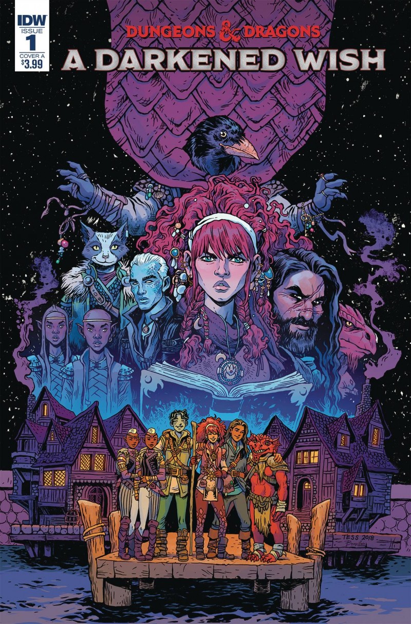 Dungeons and Dragons a Darkened Wish #1 CVR A Fowler