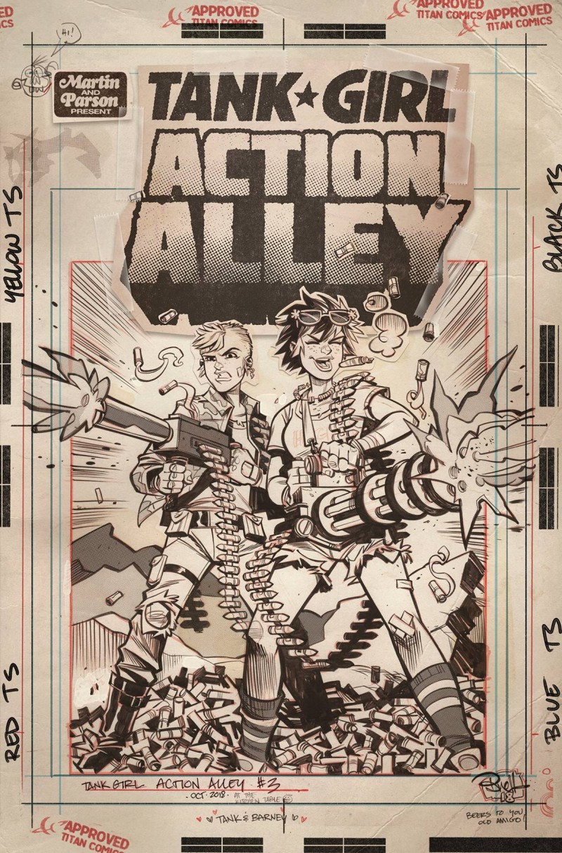 Tank Girl Action Alley #3 CVR C Artist Edition