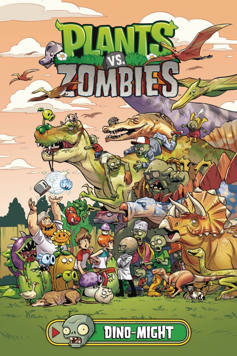 Plants Vs Zombies HC Dino-Might
