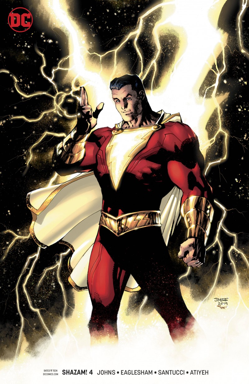 Shazam #4 CVR B