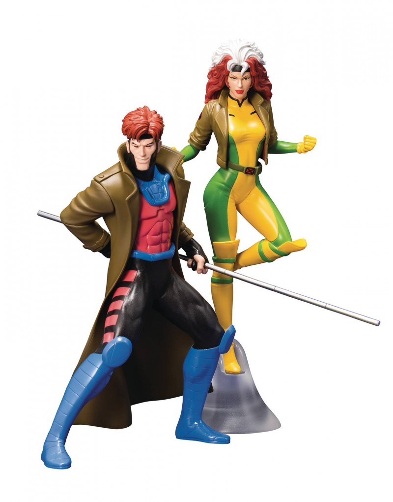 Marvel Statue Artfx X-Men 92 Gambit and Rogue
