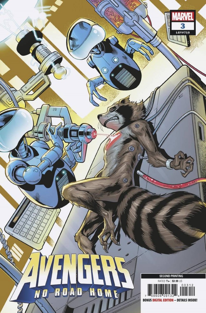 Avengers No Road Home #3 Second Printing Medina
