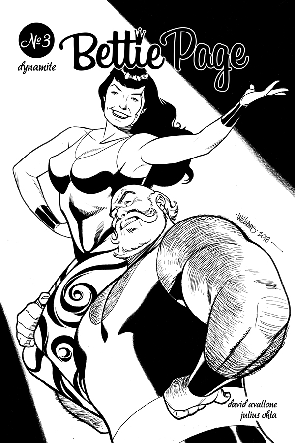 Bettie Page #3 CVR C Williams