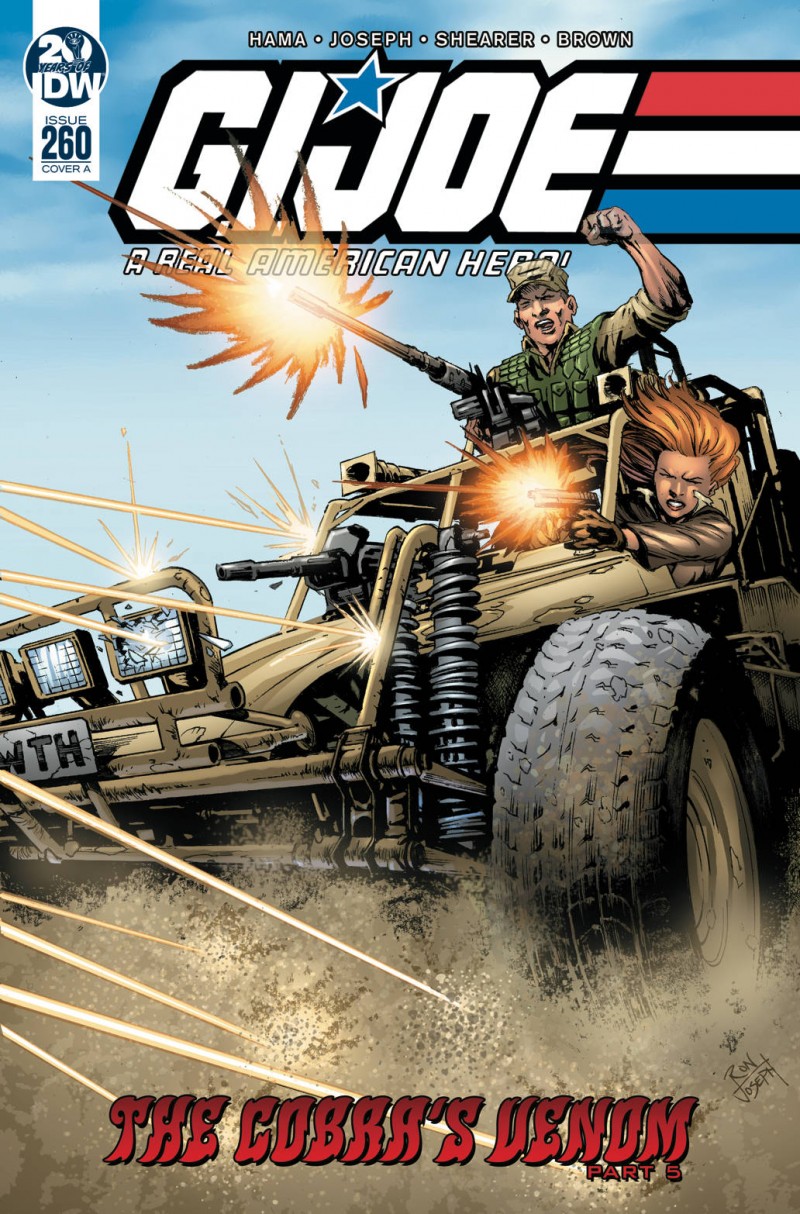 GI Joe #260 a Real American Hero CVR A Joseph