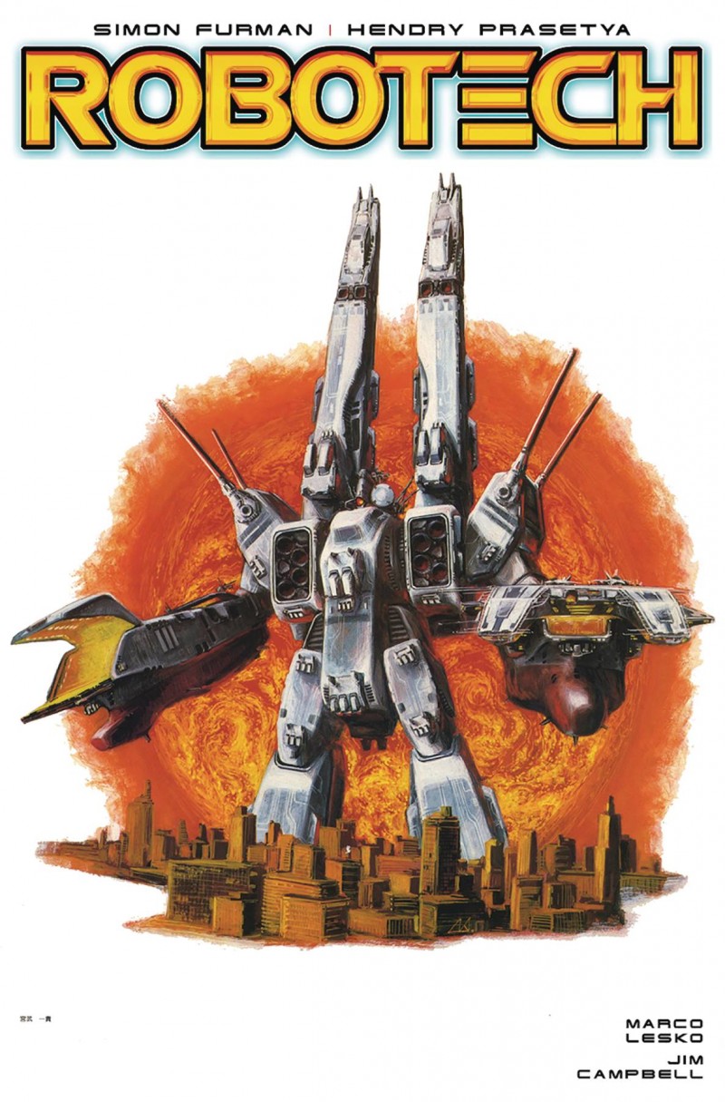 Robotech #19 CVR C Sdf1