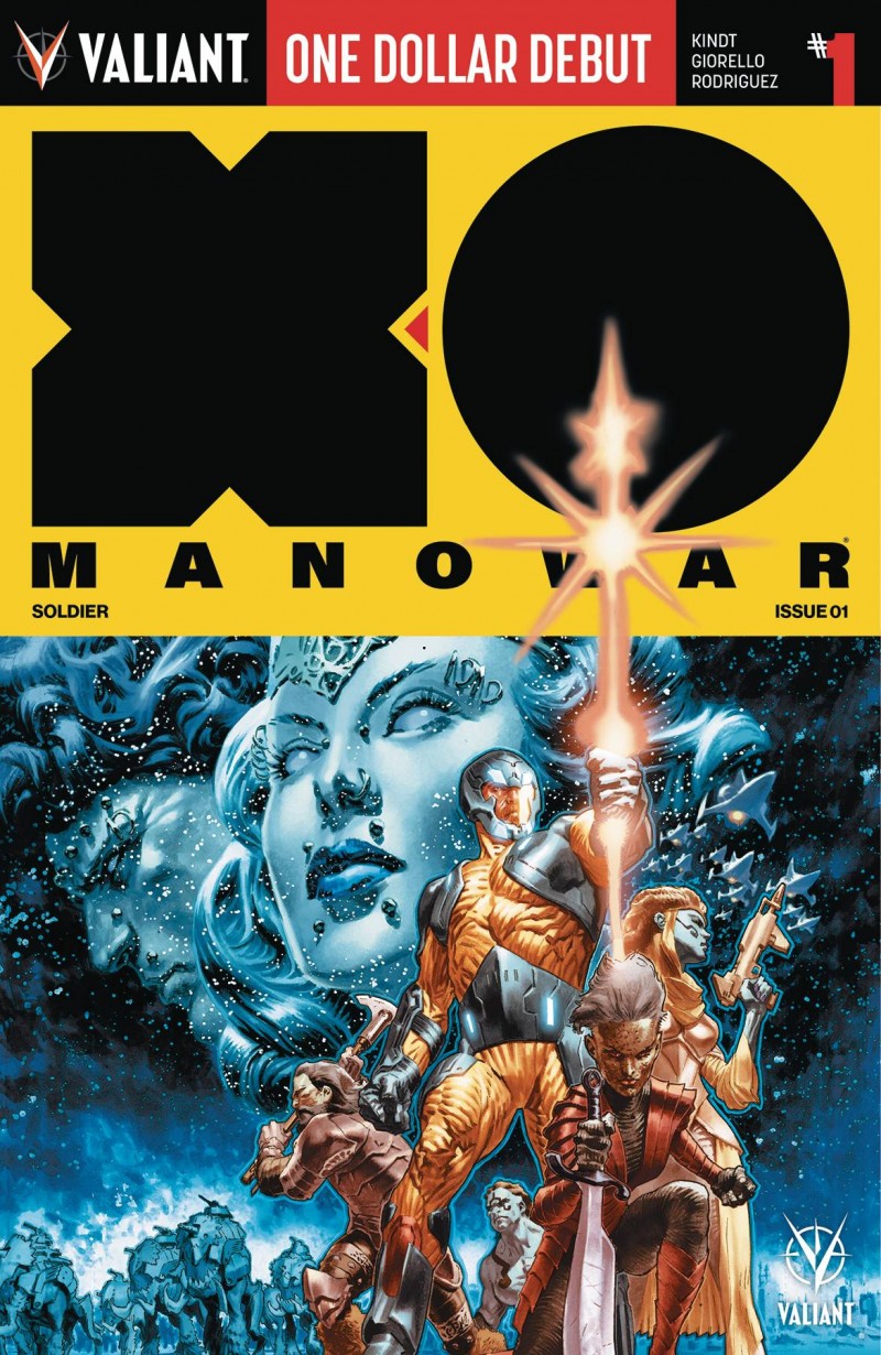 X-O Manowar #1 Dollar Debut