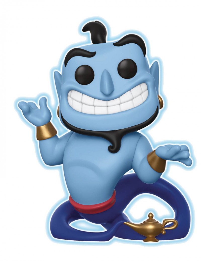 Funko Pop Disney Aladdin Genie With Lamp Glow Version