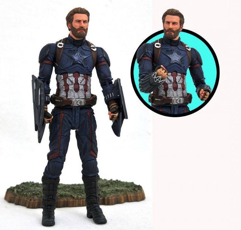 Marvel Select Avengers 3 AF Captain America