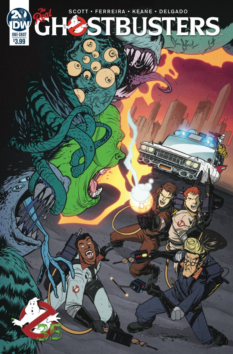 Ghostbusters 35th Anniversary One-Shot Real Ghostbusters