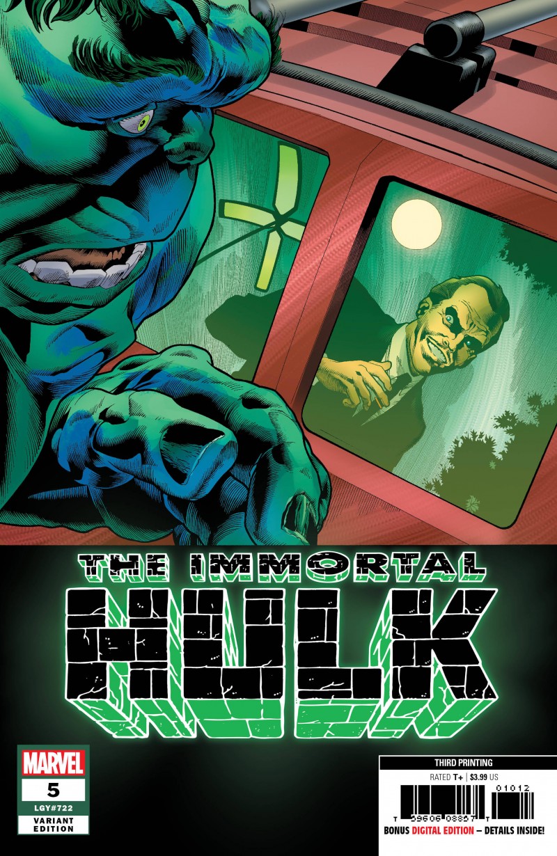 Immortal Hulk #5 Third Printing Bennett