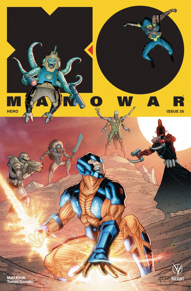 X-O Manowar V4 #26 CVR B Bodenheim
