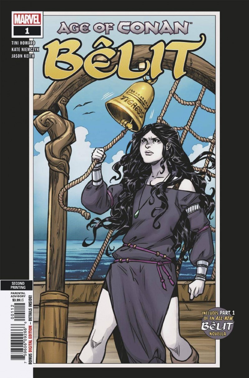 Age of Conan Belit #1 Second Printing Niemczyk