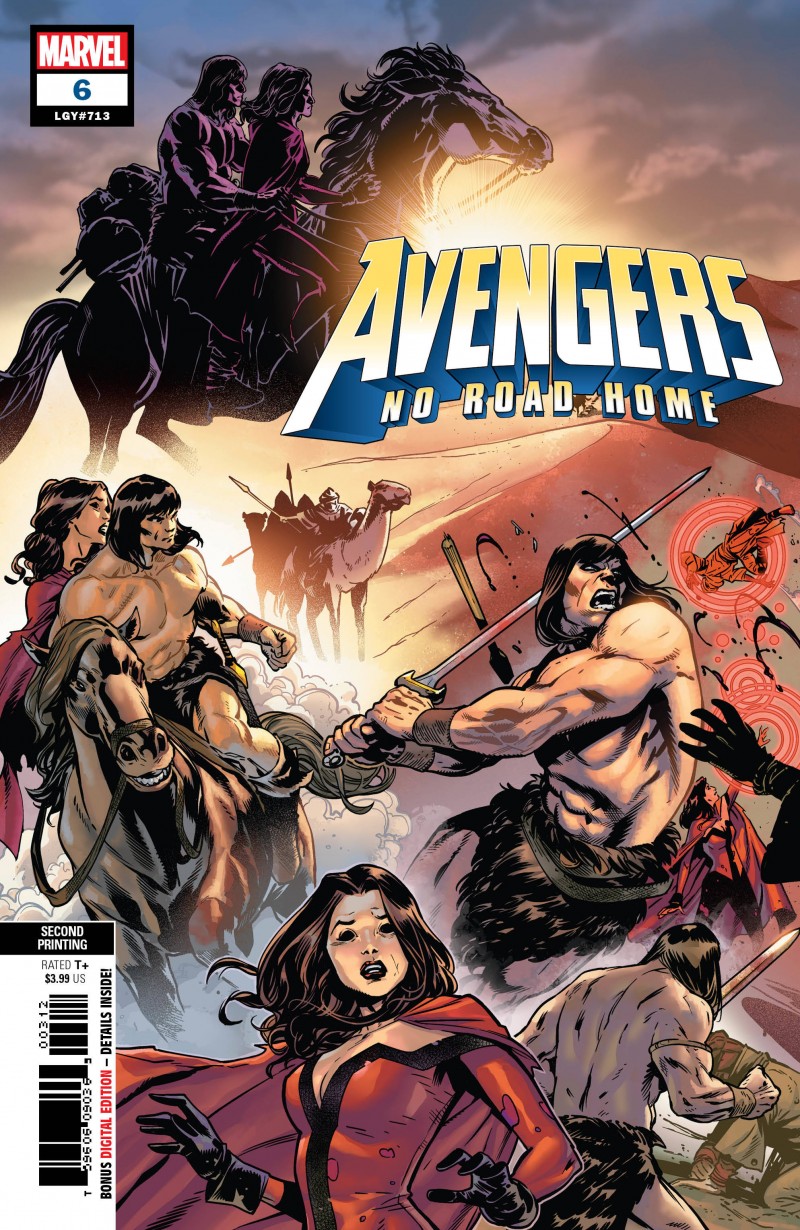 Avengers No Road Home #6 Second Printing Izaakse