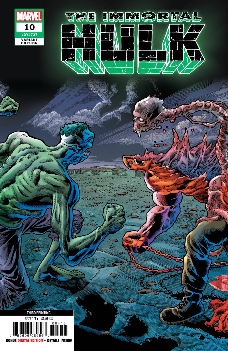 Immortal Hulk #10 Third Printing Bennett