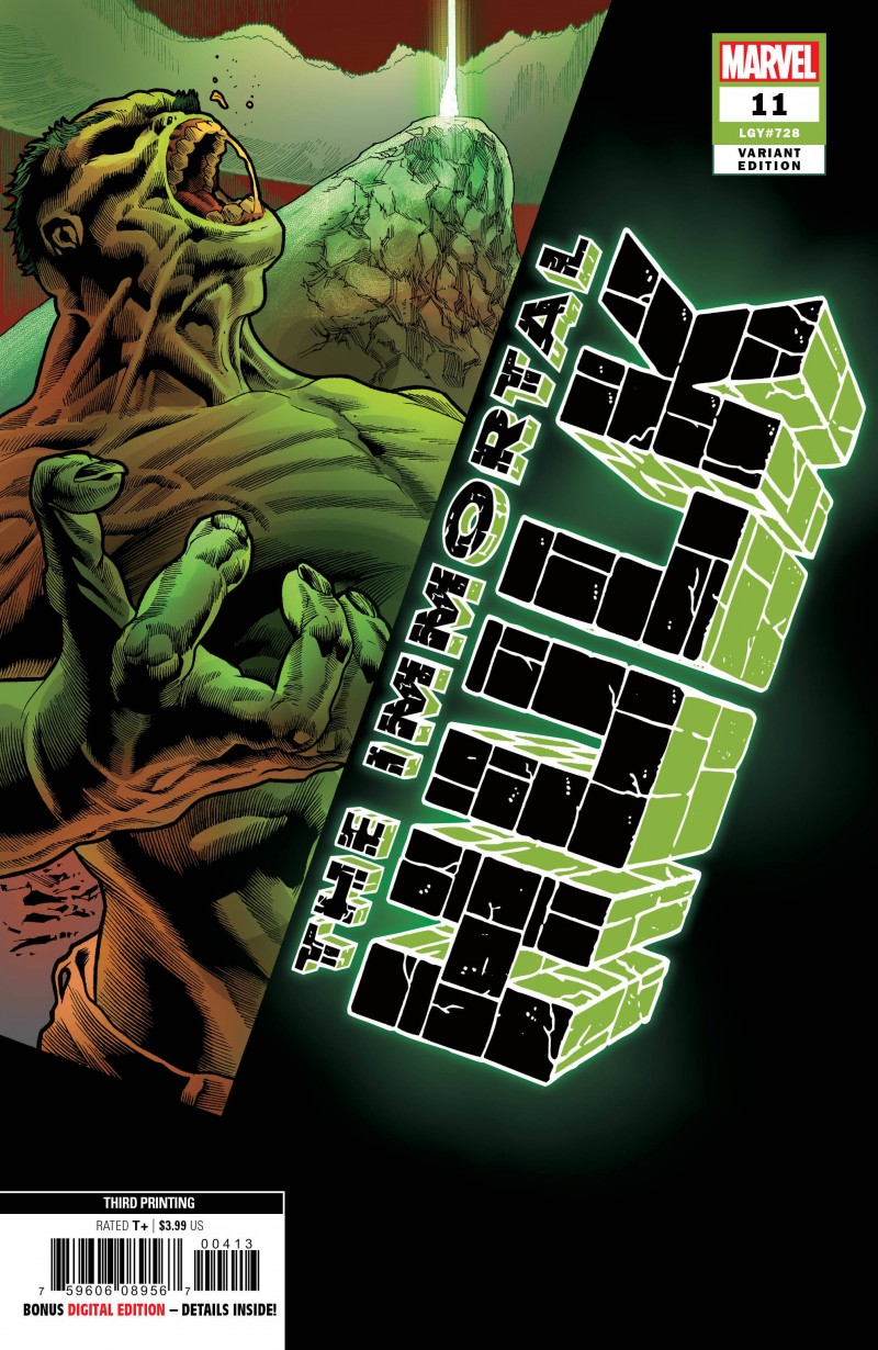 Immortal Hulk #11 Third Printing Bennett