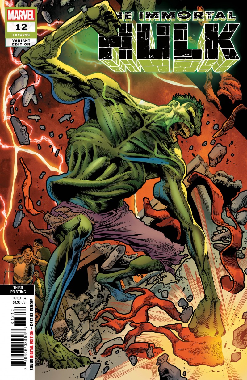 Immortal Hulk #12 Third Printing Bennett