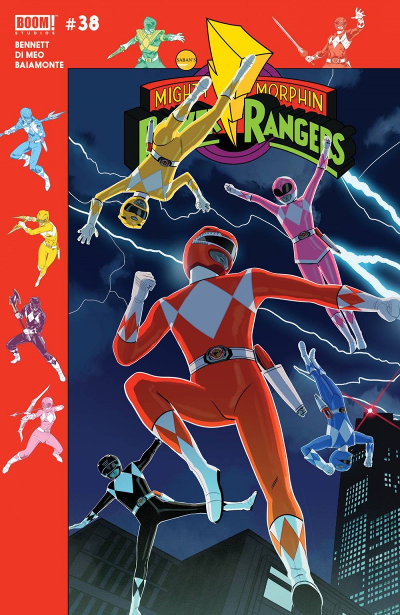 Mighty Morphin Power Rangers #38 CVR B PreOrder Gibson
