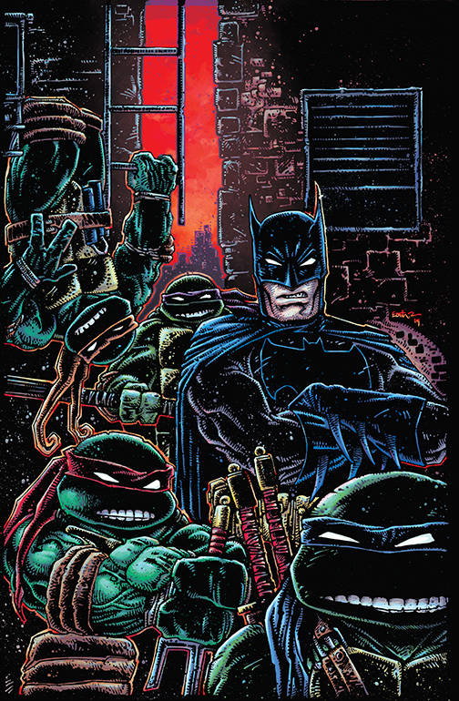 Batman Teenage Mutant Ninja Turtles III #1 CVR B