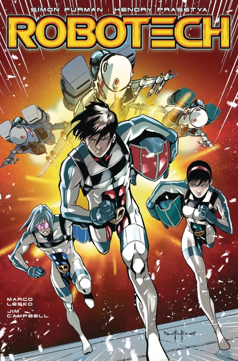 Robotech #20 CVR A Qualano