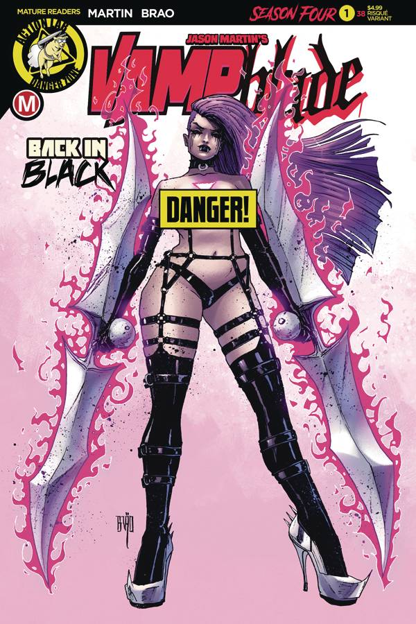 Vampblade Season 4 #1 CVR B Brao Risque