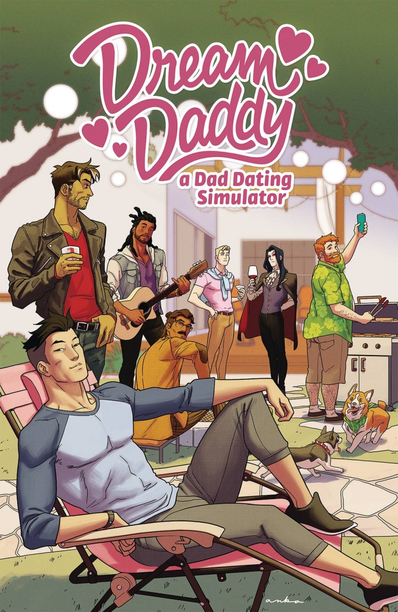 Dream Daddy Dad Dating Comic Book GN