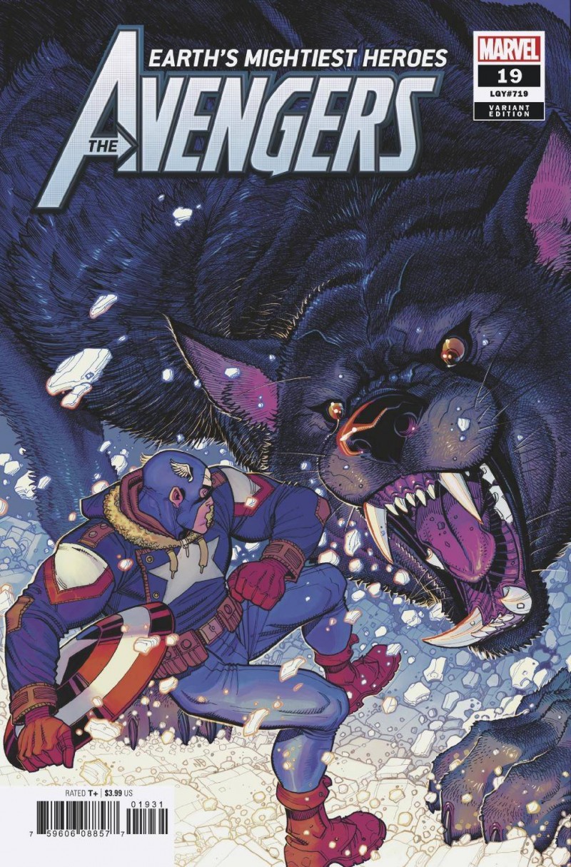 Avengers V7 #19 Variant Bradshaw