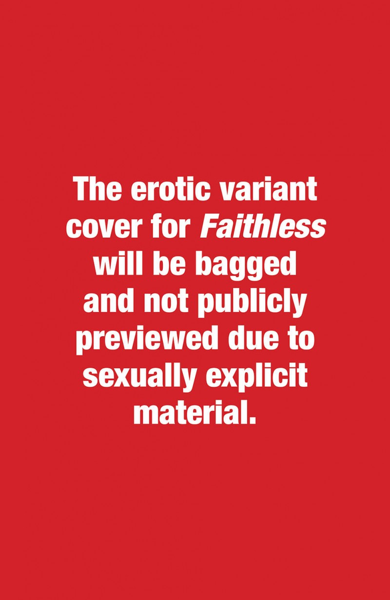 Faithless #1 Second Printing CVR B Llovet Erotica