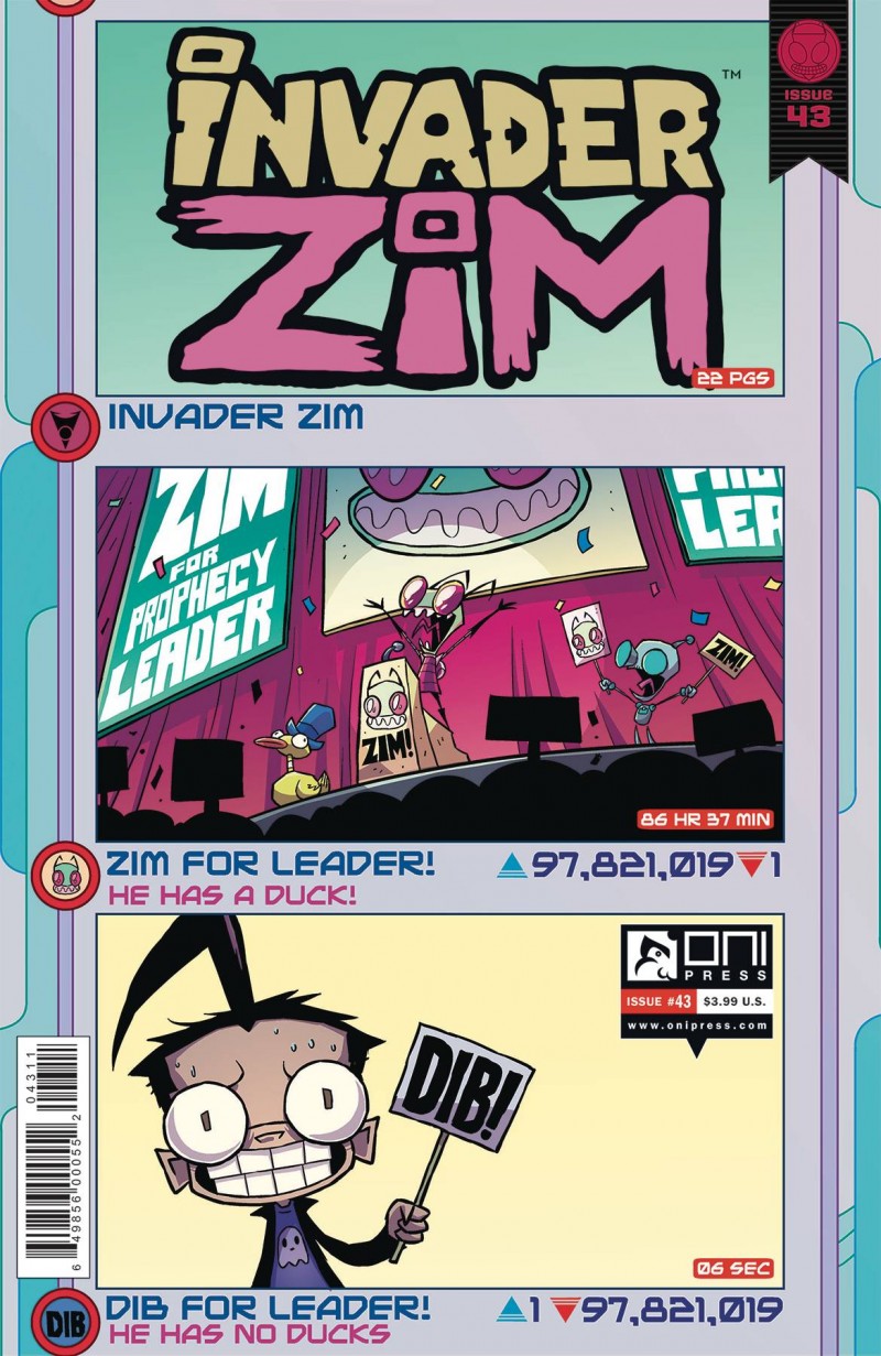 Invader Zim #43 CVR A