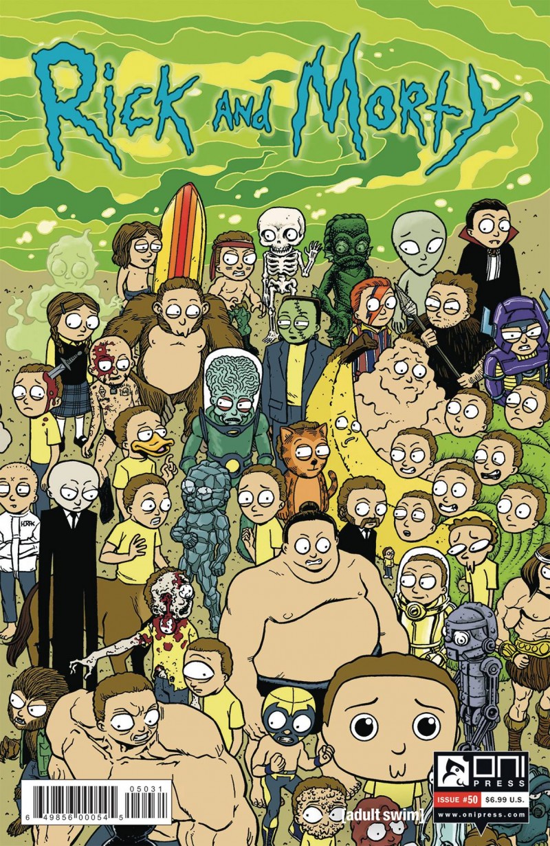 Rick and Morty #50 CVR C Horak Morty Connecting