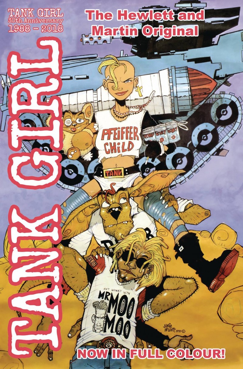 Tank Girl Full Color Classics #3 1990-91 CVR A Hewlett