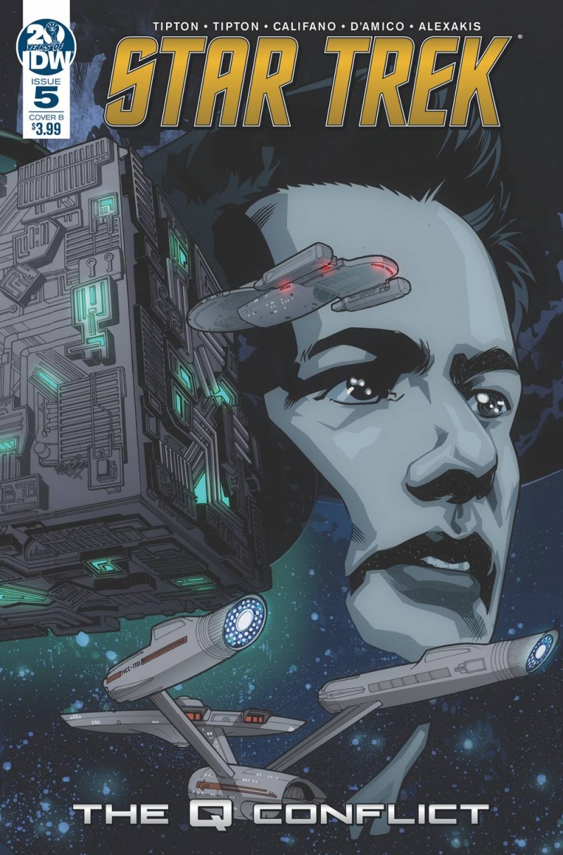 Star Trek Q Conflict #5 CVR B Messina