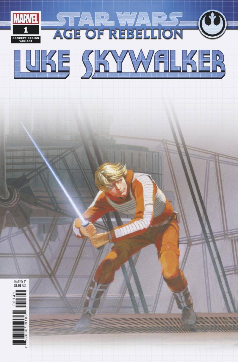 Star Wars Age of Republic One-Shot Luke Skywalker Variant Concept