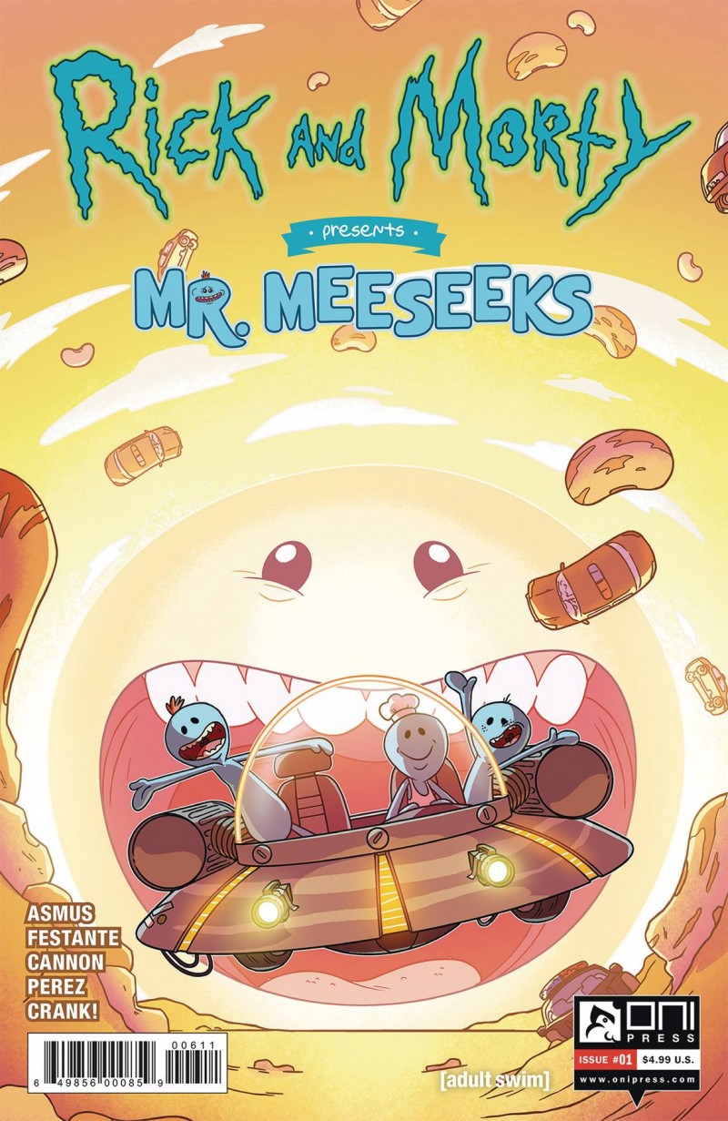 Rick and Morty Presents Mr Meeseeks CVR A