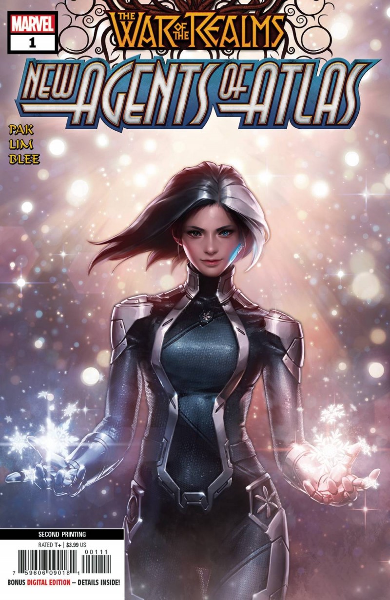 War of Realms New Agents of Atlas #1 Second Printing