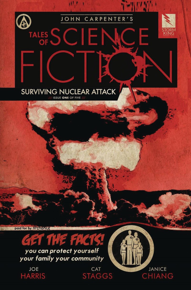 Carpenter Tales Sci Fi Nuclear Attack #1
