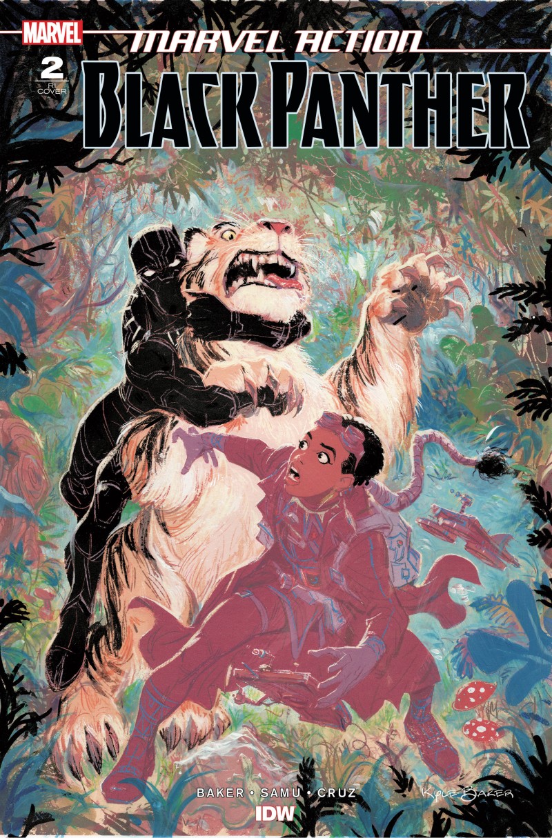 Marvel Action Black Panther #2 Variant 10 Copy Baker