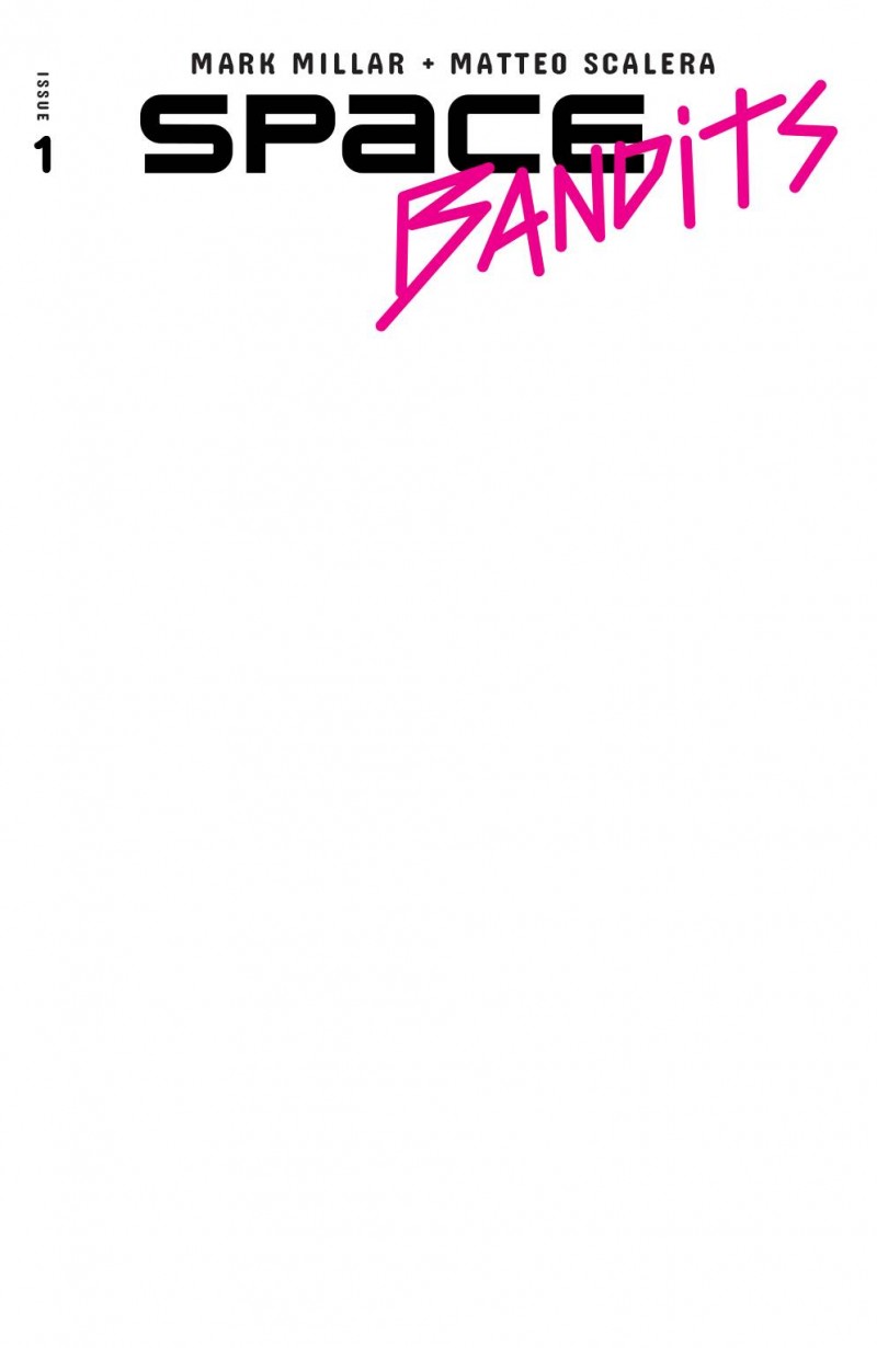 Space Bandits #1 CVR F Blank Sketch