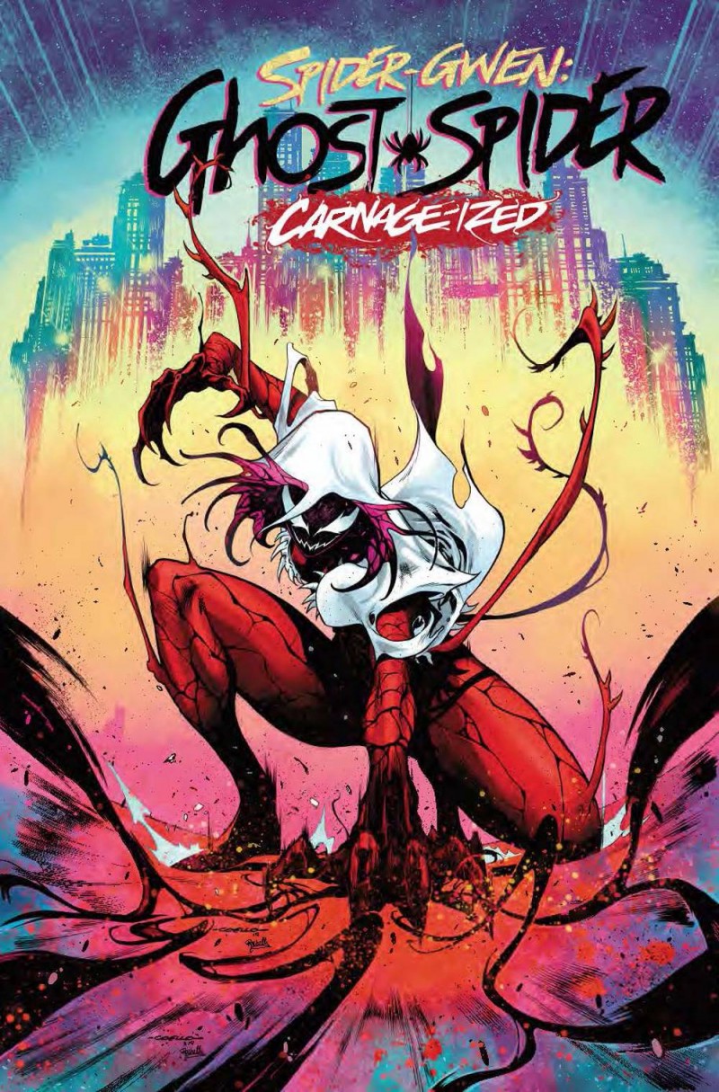 Spider-Gwen Ghost Spider #10 Variant Coello Carnage-ized