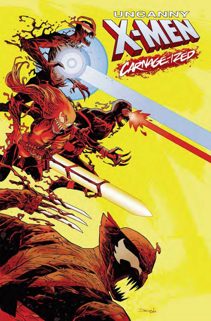 Uncanny X-Men #21 Variant Shalvey Carnage-ized