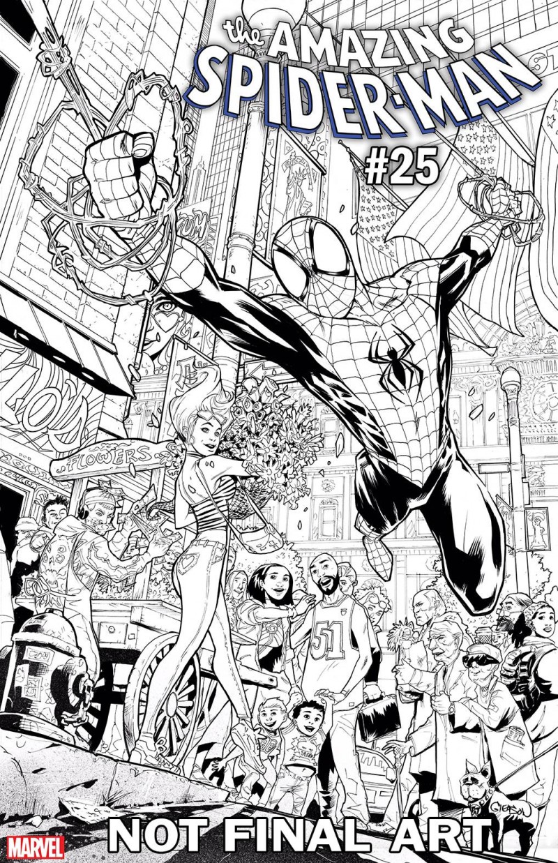 Amazing Spider-Man #25 Variant Gleason