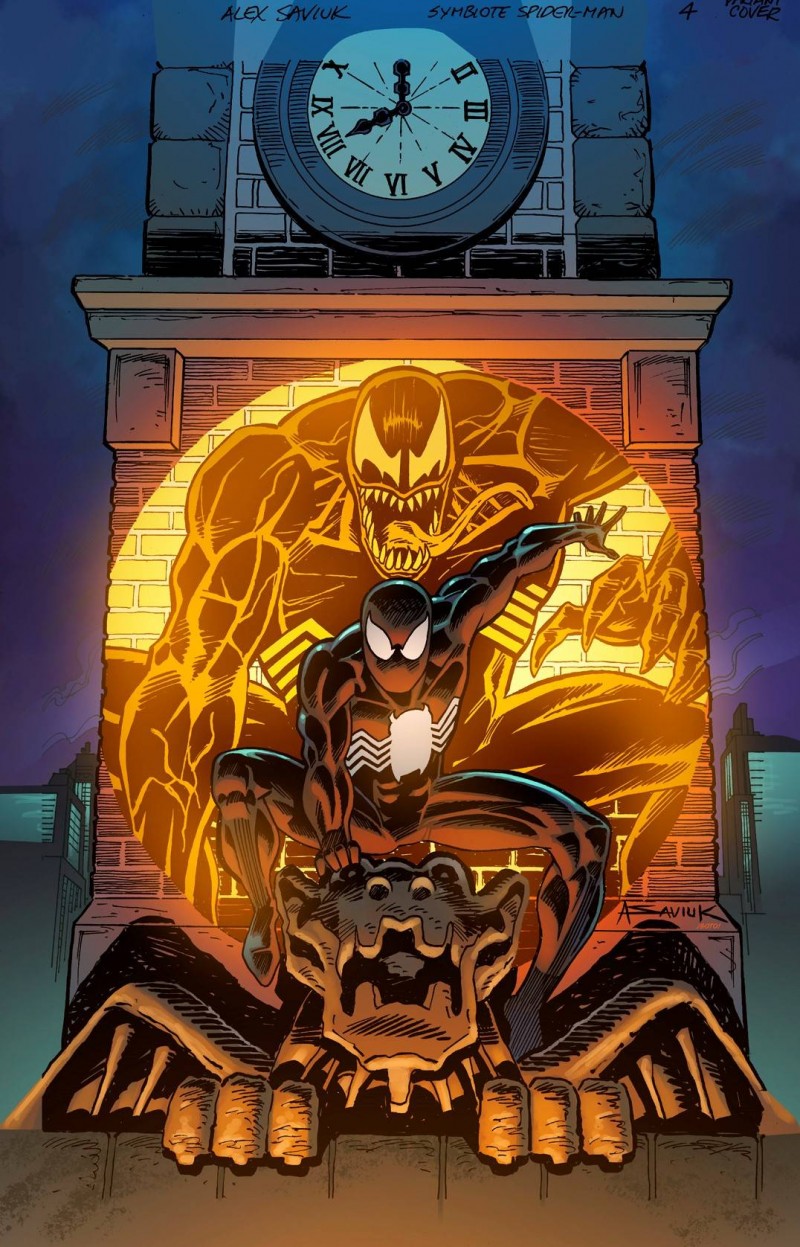 Symbiote Spider-Man #4 Variant Saviuk