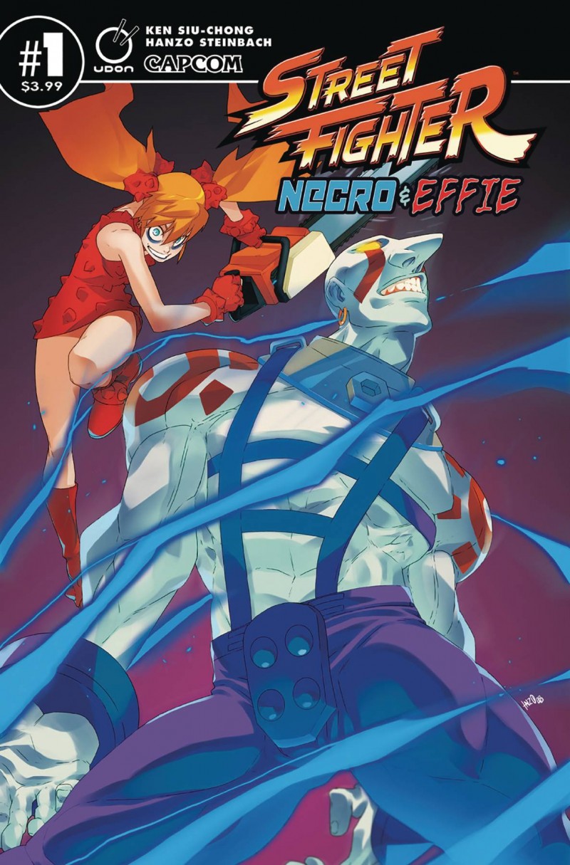 Street Fighter Necro and Effie #1 CVR A Steinbach