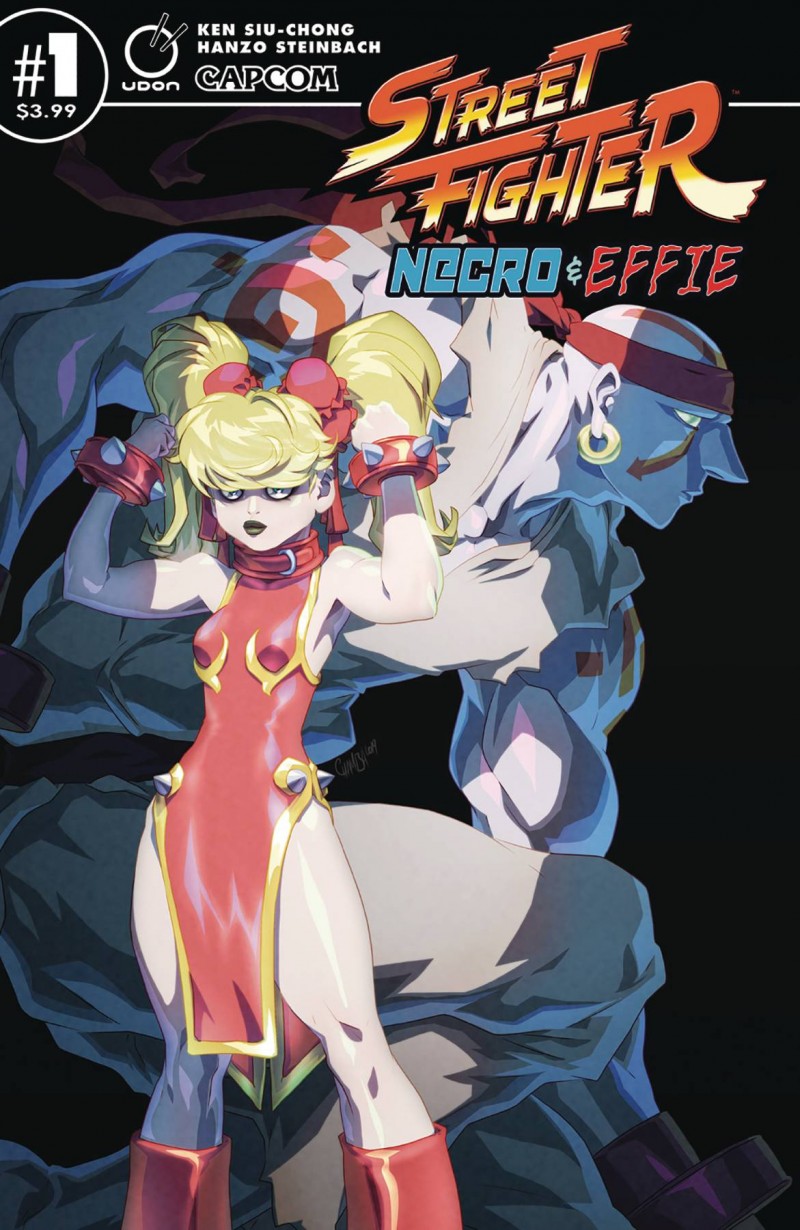 Street Fighter Necro and Effie #1 CVR B Cruz